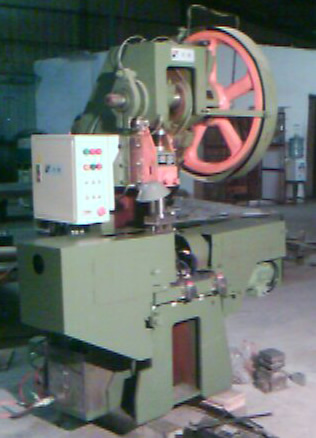 Punching and tapping machine